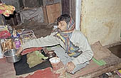Varanasi - the old city is a cramped labyrinth crowded by pilgrims and street sellers